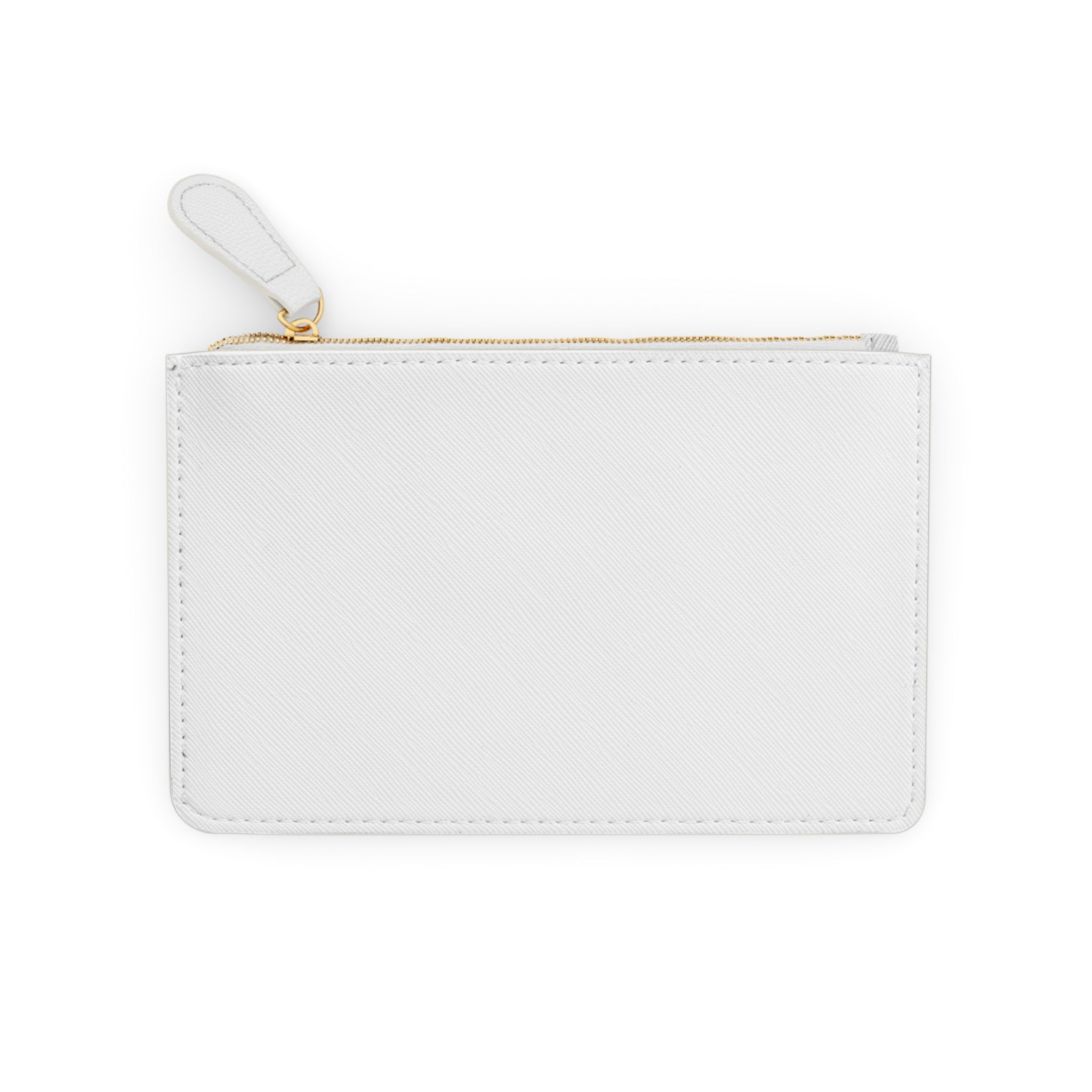 WyTe Flame & Eagle Mini Clutch Bag — Small Zipper Pouch with Phoenix Accent