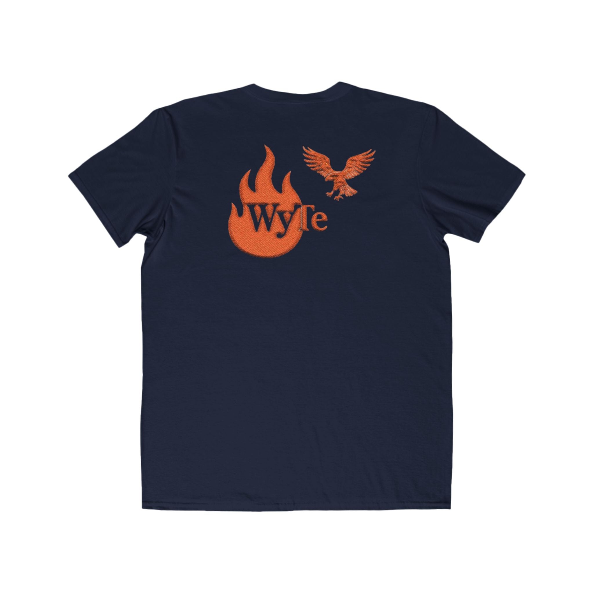 WyTe Flame & Eagle Tee — Men's Graphic Back Print Fashion T-Shirt
