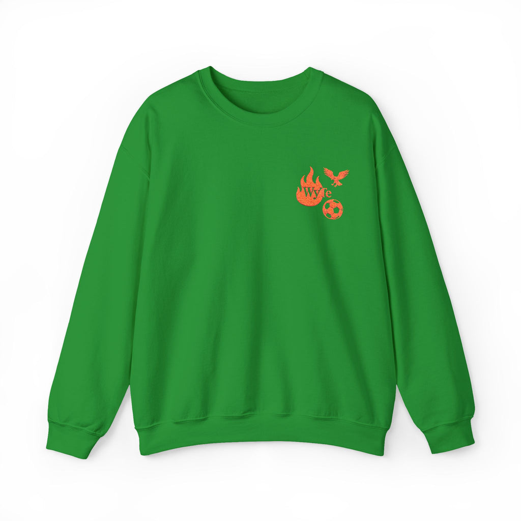 WyTe Flame & Eagle Soccer Sweatshirt/Pullover/Langarm/Winter/Gemütlich