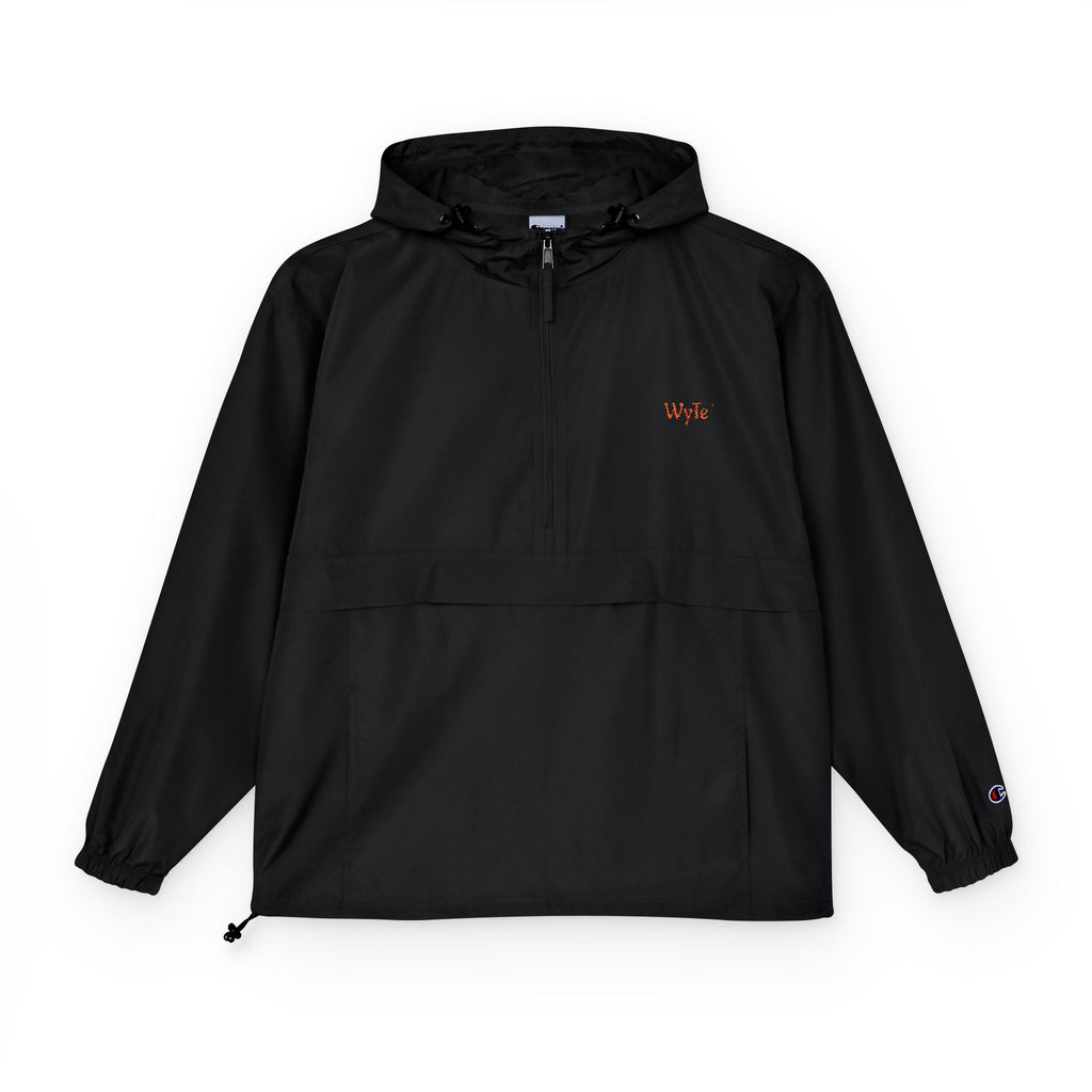 WyTe’ Packable Anorak Jacket – Lightweight Hooded Windbreaker in Vibrant Orange