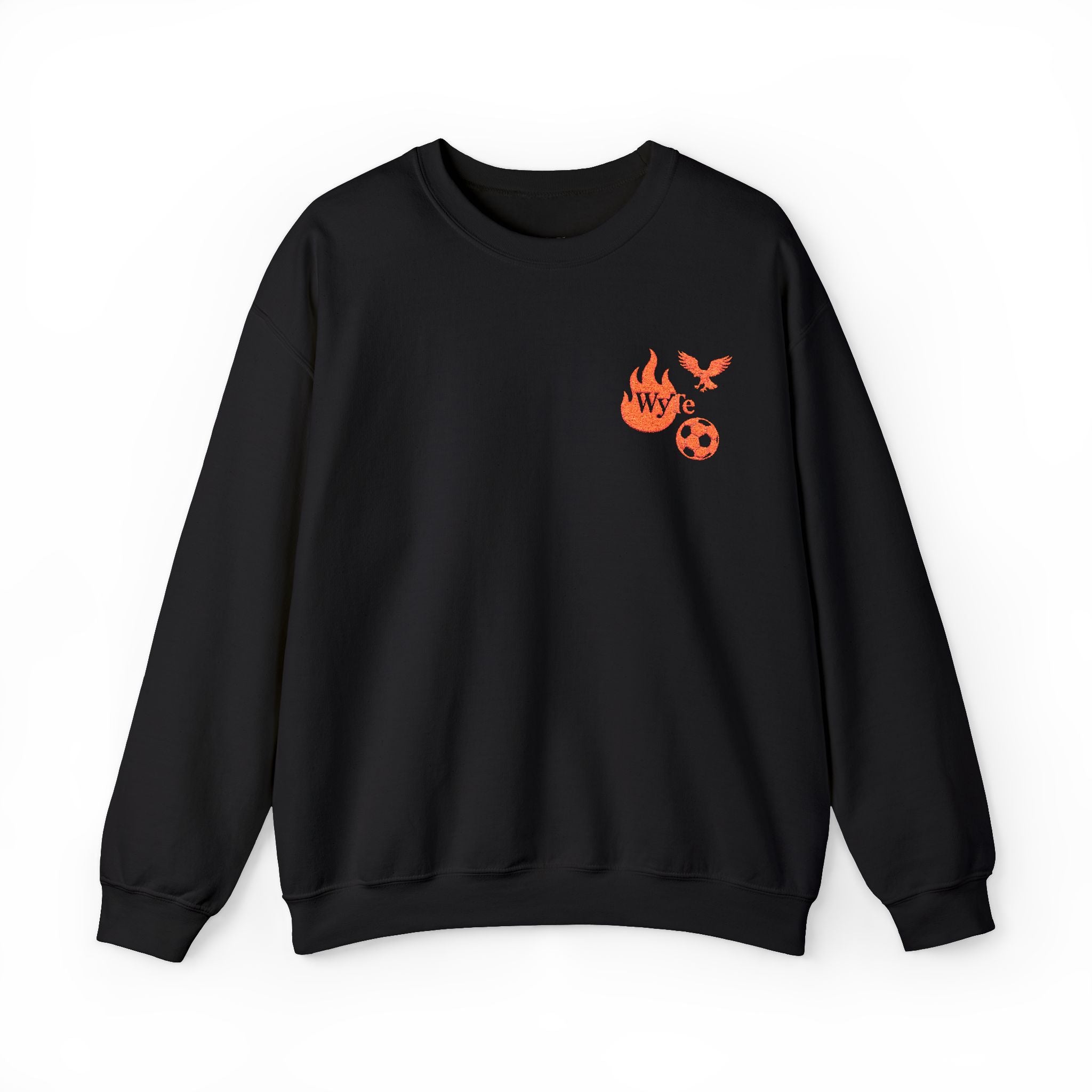 WyTe Flame & Eagle Soccer Sweatshirt/Pullover/Langarm/Winter/Gemütlich