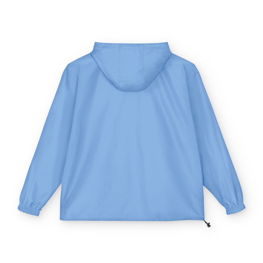 WyTe’ Packable Anorak Jacket – Lightweight Hooded Windbreaker in Vibrant Orange