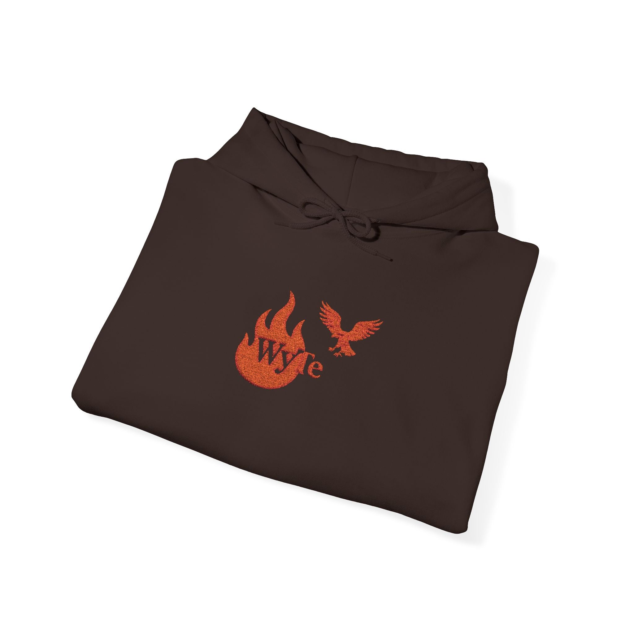 Hoodie - Wyte Flame & Eagle Pullover kaputzen Pullover