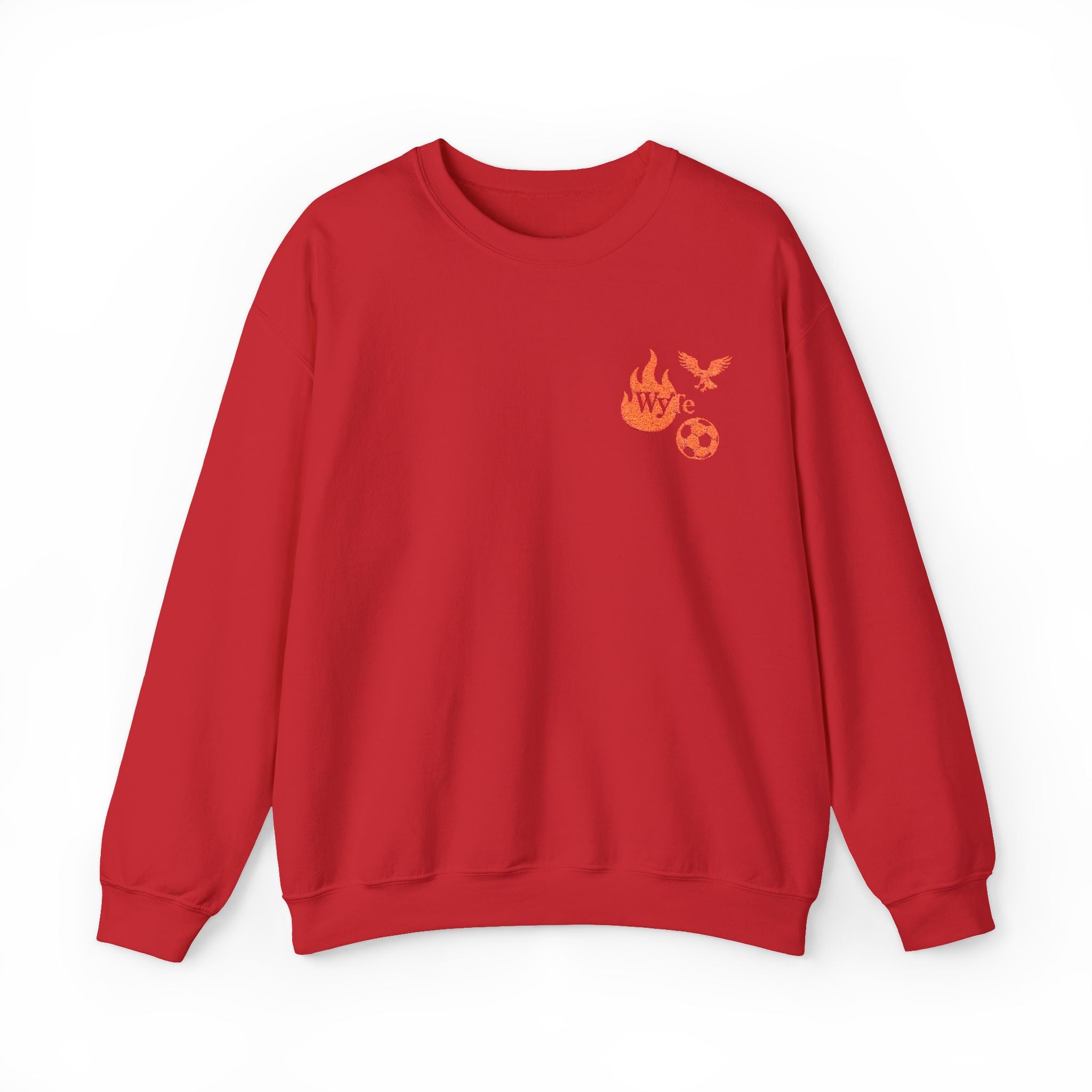 WyTe Flame & Eagle Soccer Sweatshirt/Pullover/Langarm/Winter/Gemütlich