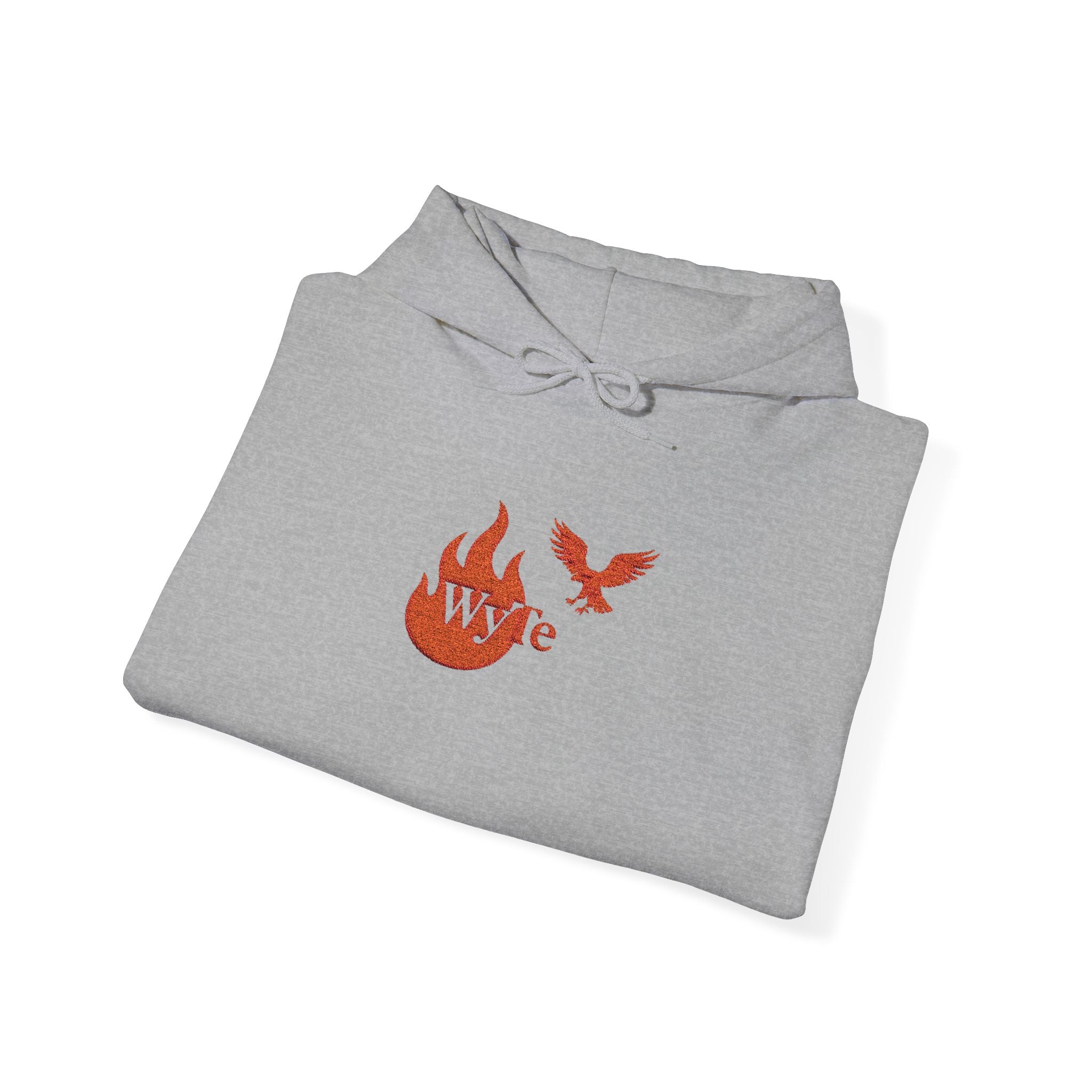 Hoodie - Wyte Flame & Eagle Pullover kaputzen Pullover