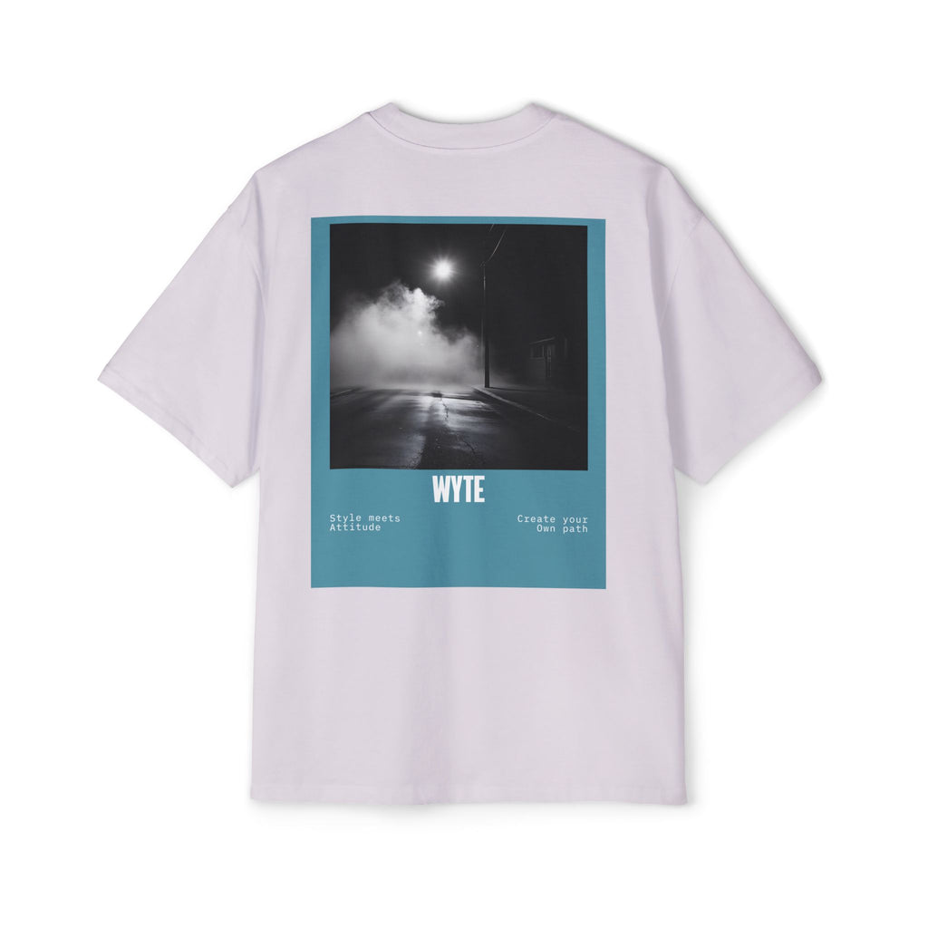 Oversized Tee — 'WyTe' Photo-Back Print Streetwear T‑Shirt