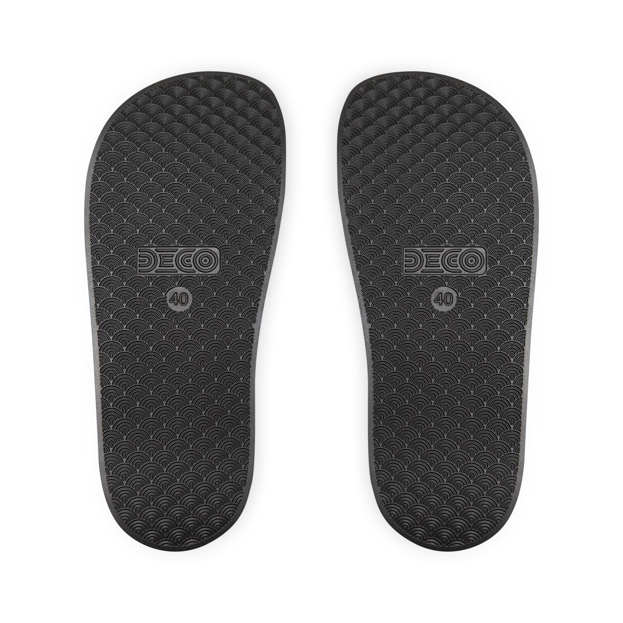 WyTe Flame & Eagle Soccer Flame Slide Sandals — Men's Removable-Strap Athletic Slides