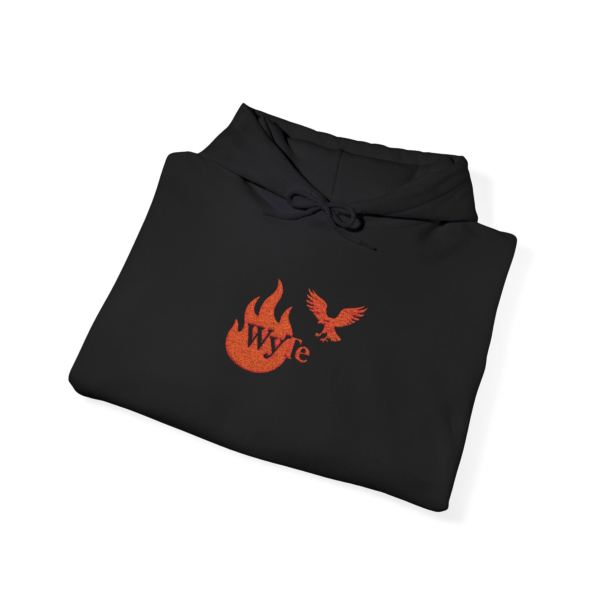 Hoodie - Wyte Flame & Eagle Pullover kaputzen Pullover