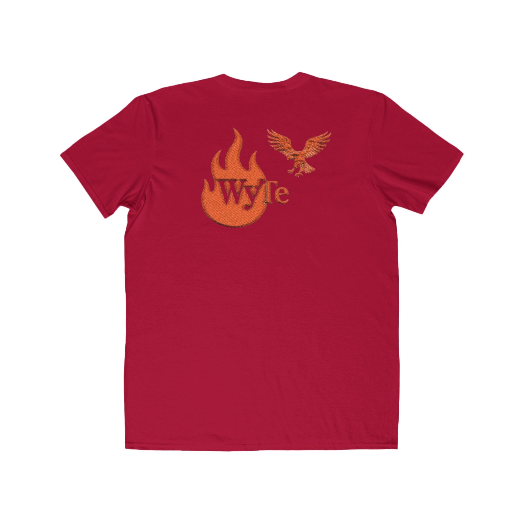 WyTe Flame & Eagle Tee — Men's Graphic Back Print Fashion T-Shirt