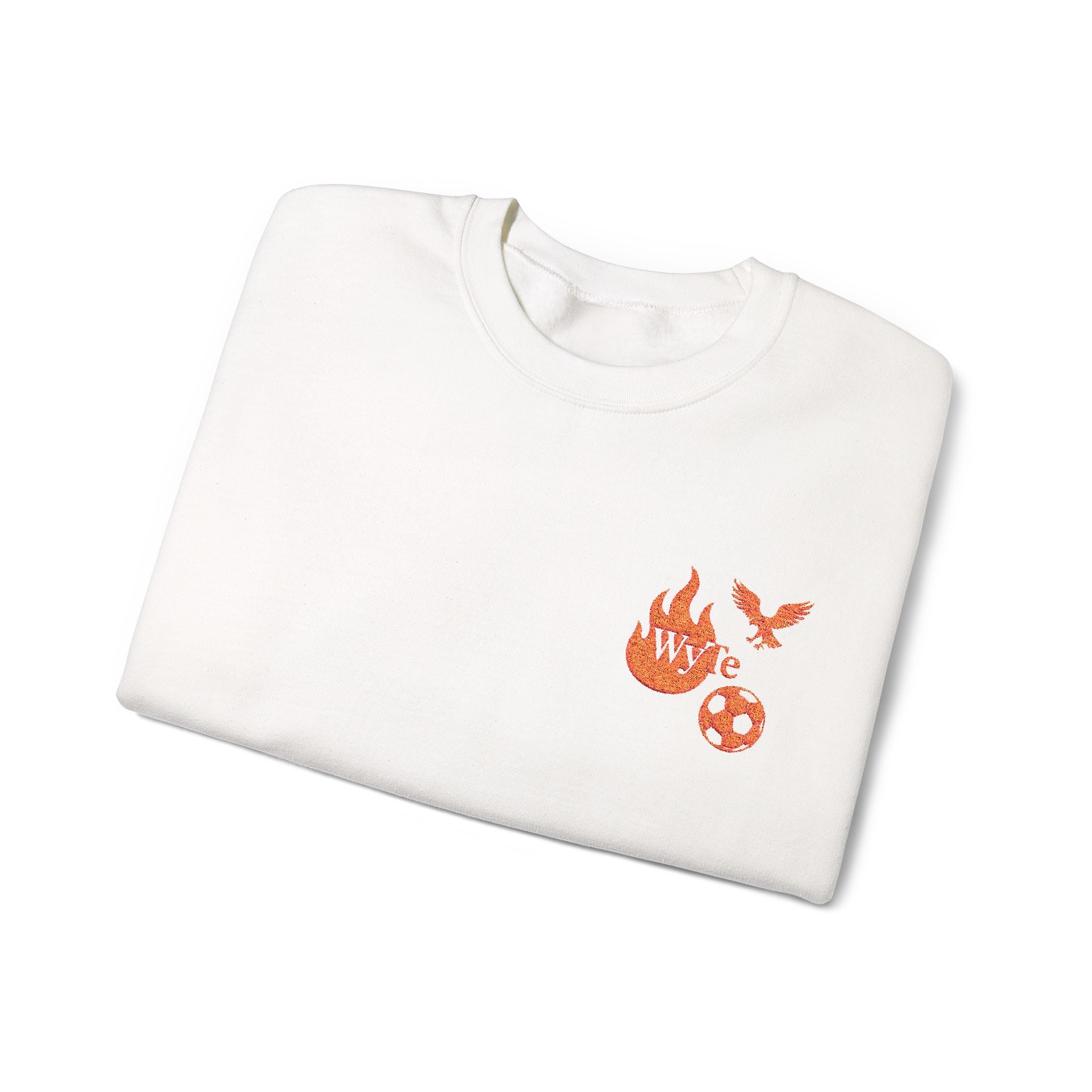 WyTe Flame & Eagle Soccer Sweatshirt/Pullover/Langarm/Winter/Gemütlich