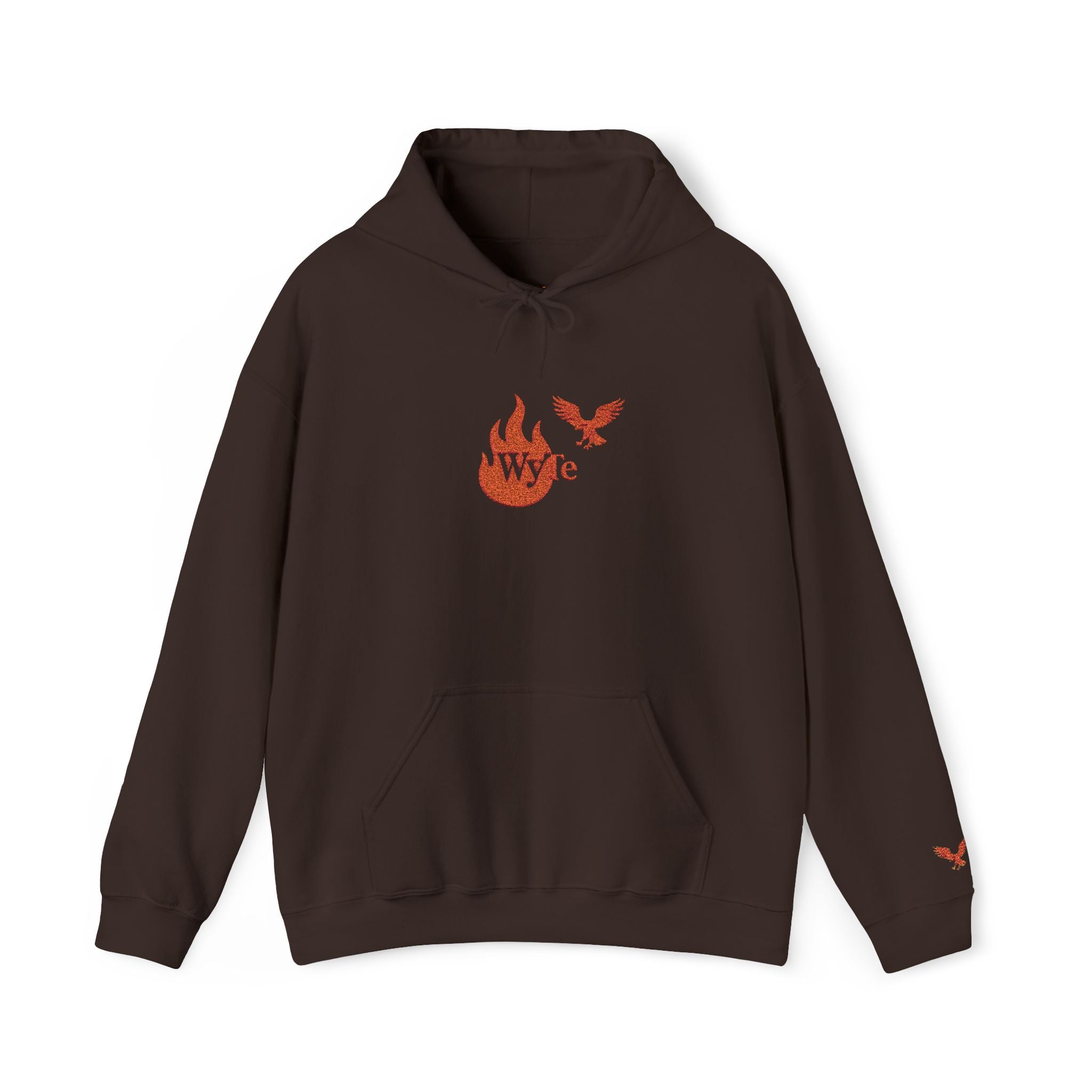 Hoodie - Wyte Flame & Eagle Pullover kaputzen Pullover