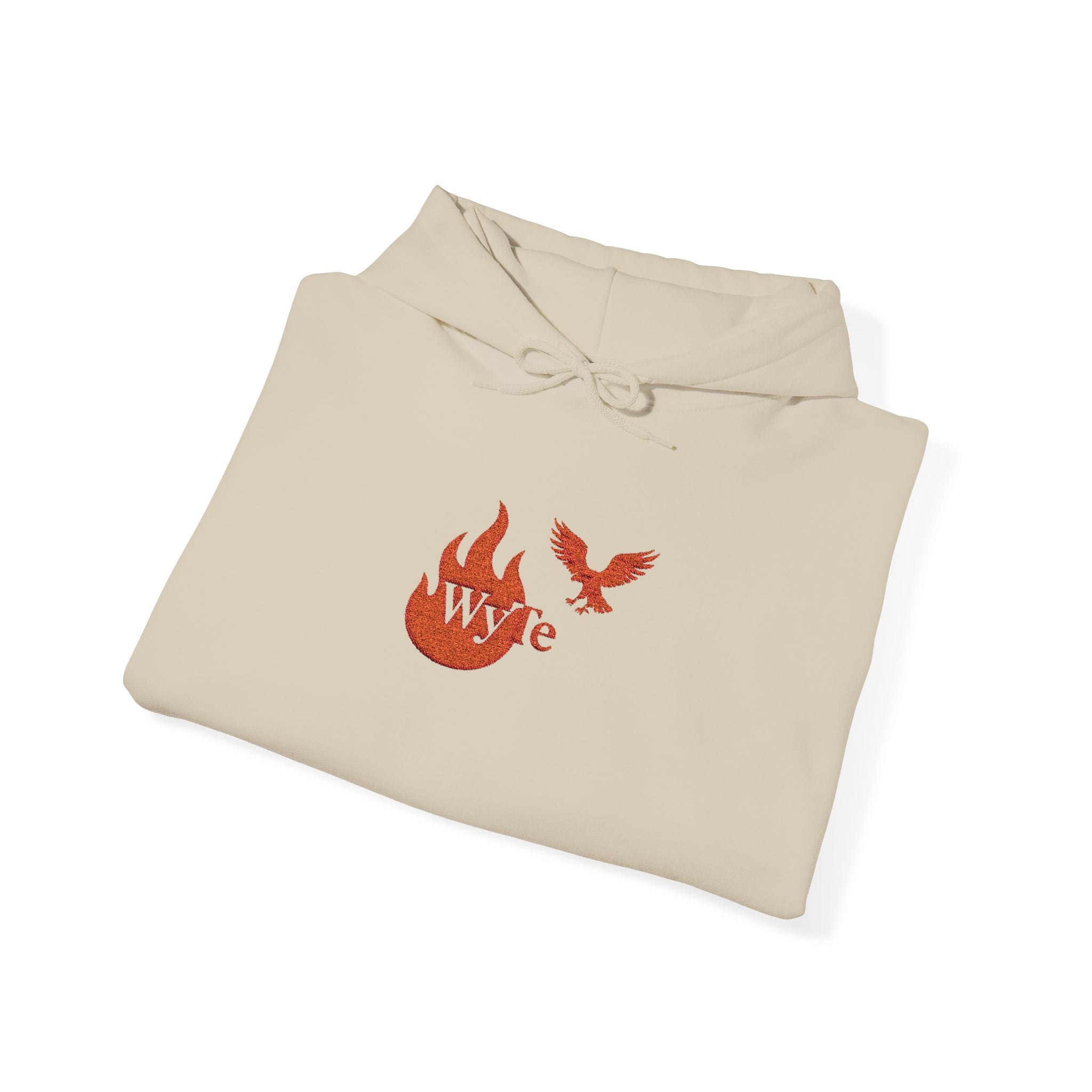 Hoodie - Wyte Flame & Eagle Pullover kaputzen Pullover