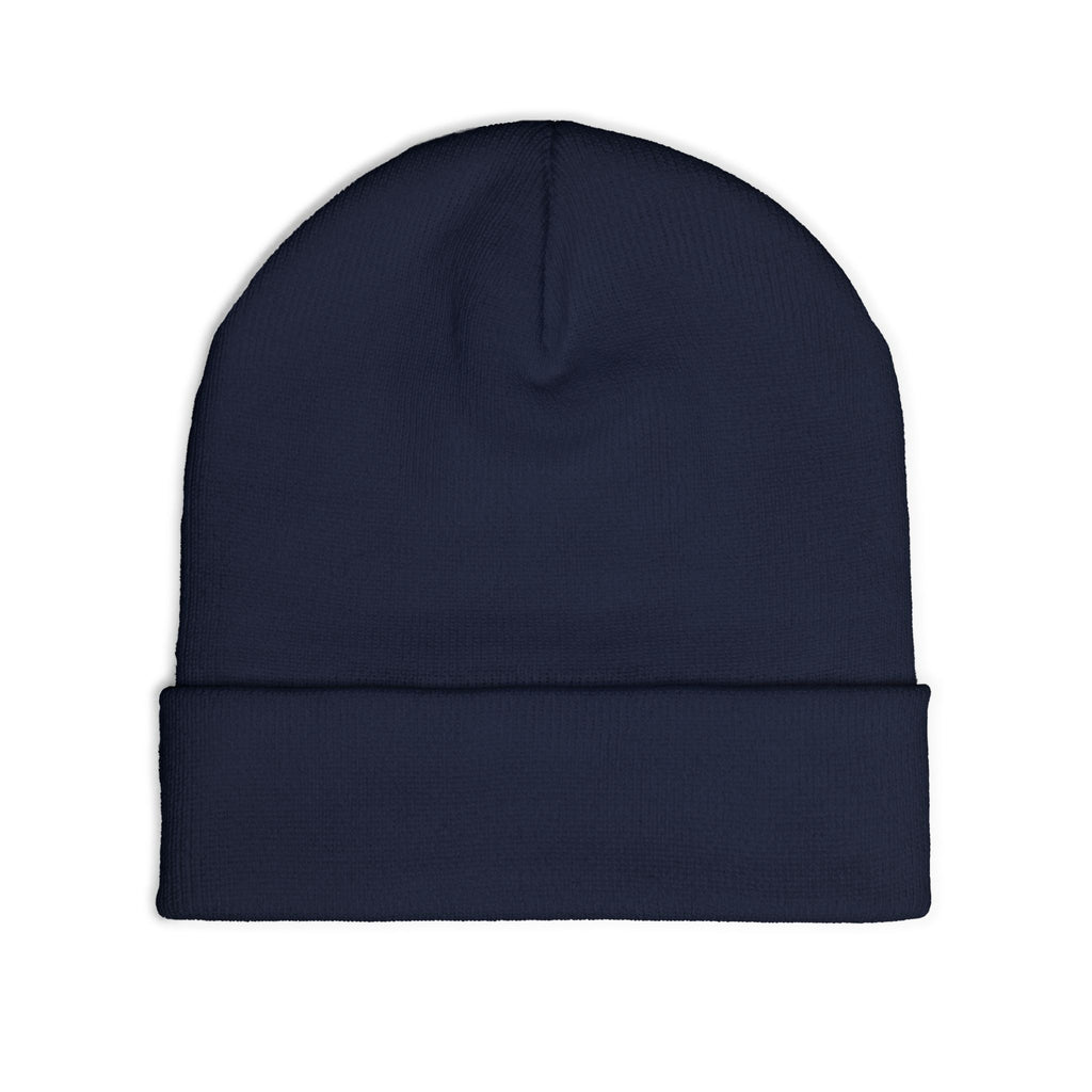 Embroidered 'WyTe' Knit Beanie – Cozy Winter Hat