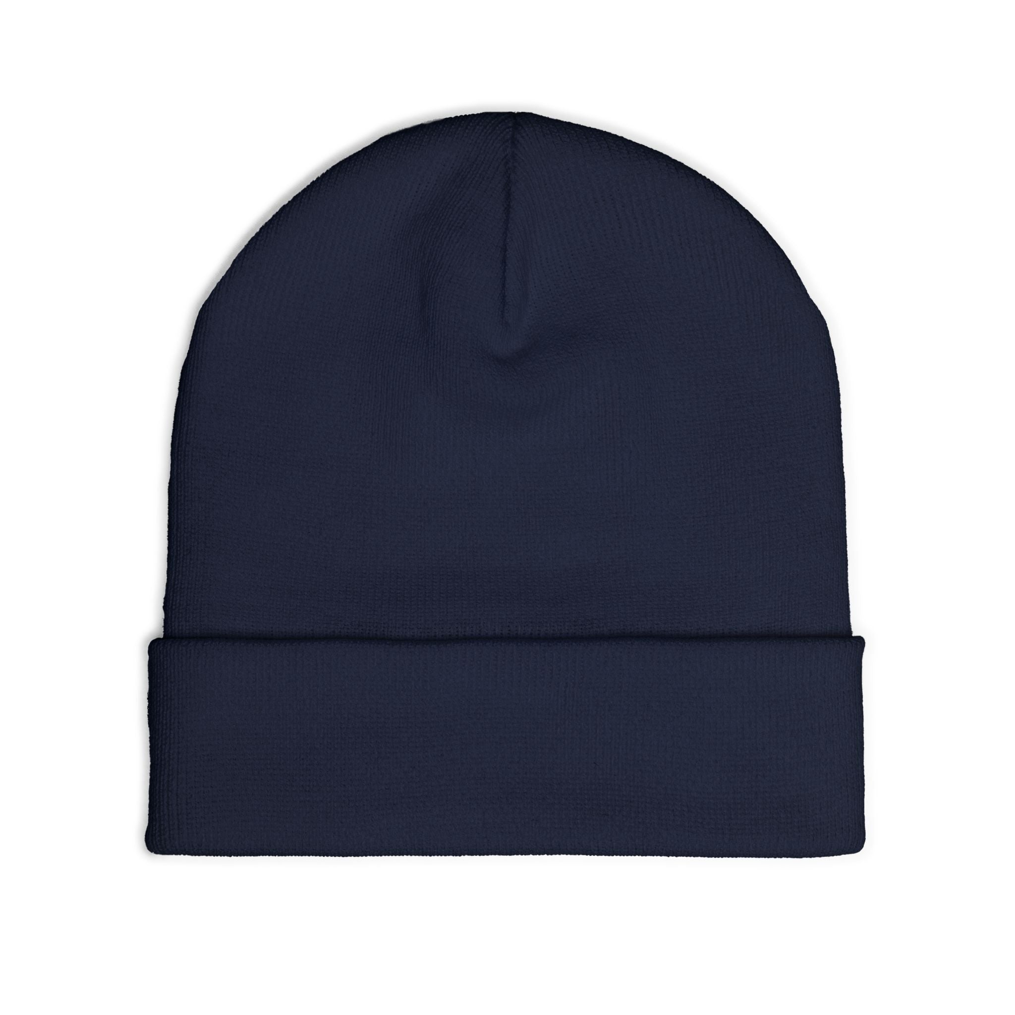 Embroidered 'WyTe' Knit Beanie – Cozy Winter Hat