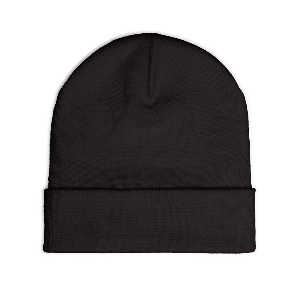 Embroidered 'WyTe' Knit Beanie – Cozy Winter Hat