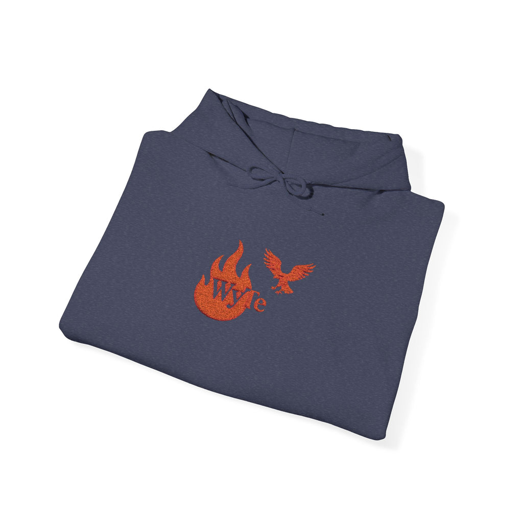 Hoodie - Wyte Flame & Eagle Pullover kaputzen Pullover