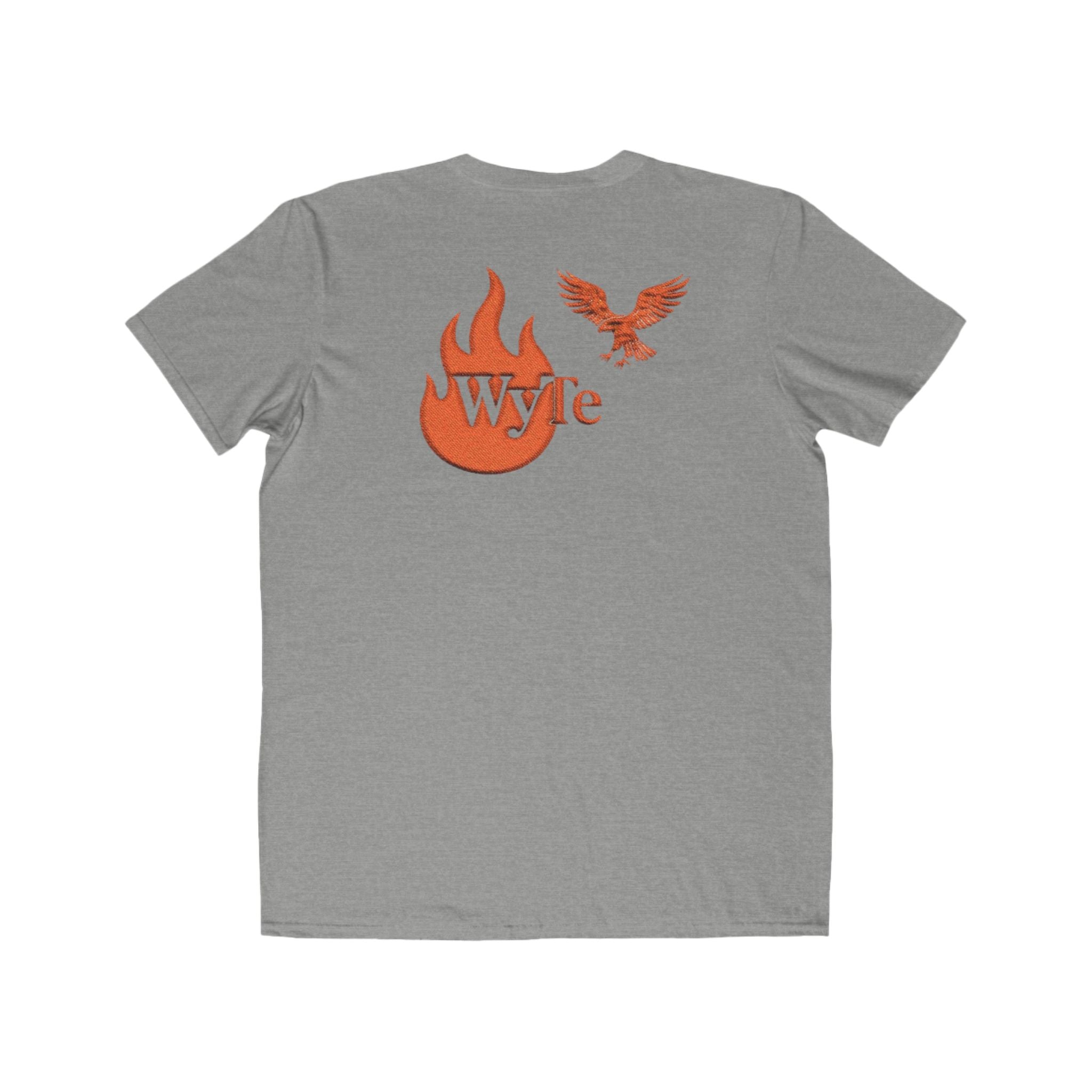 WyTe Flame & Eagle Tee — Men's Graphic Back Print Fashion T-Shirt