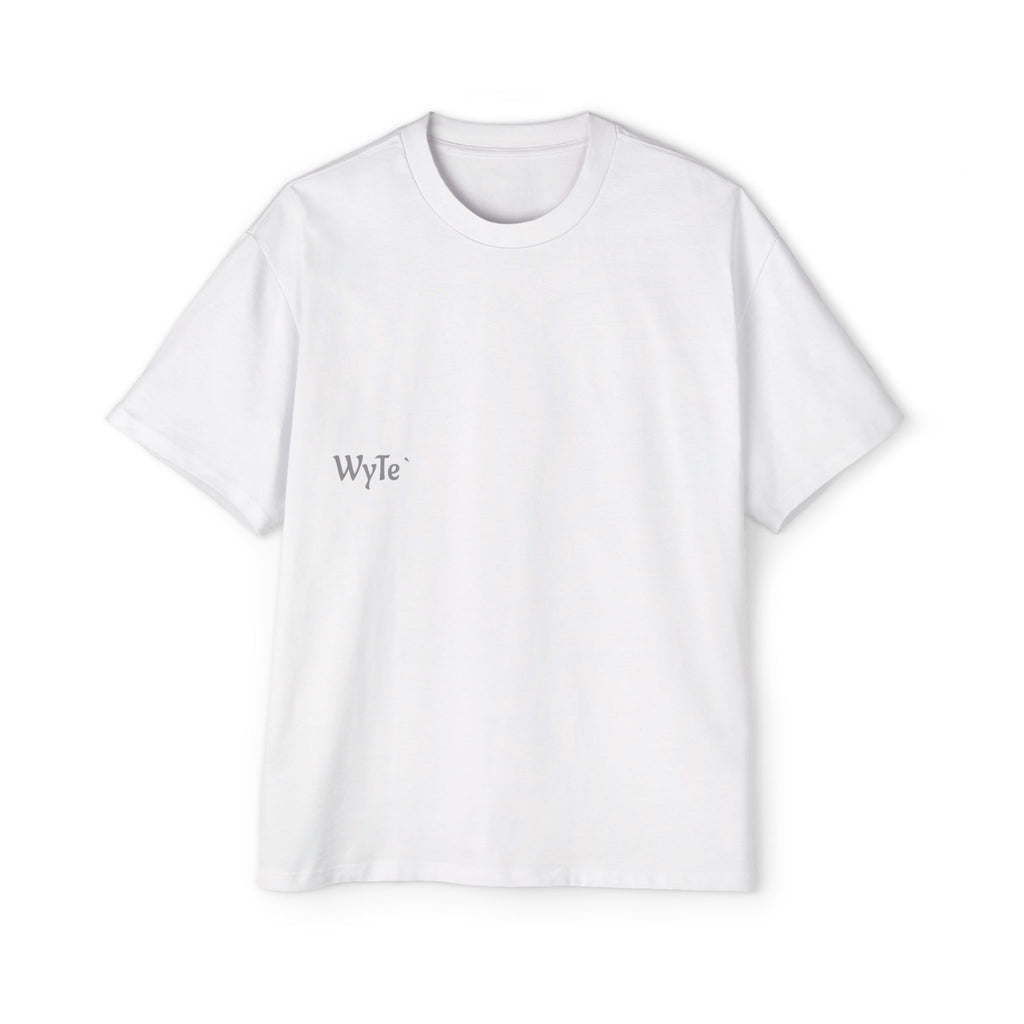 Oversized Tee — 'WyTe' Photo-Back Print Streetwear T‑Shirt