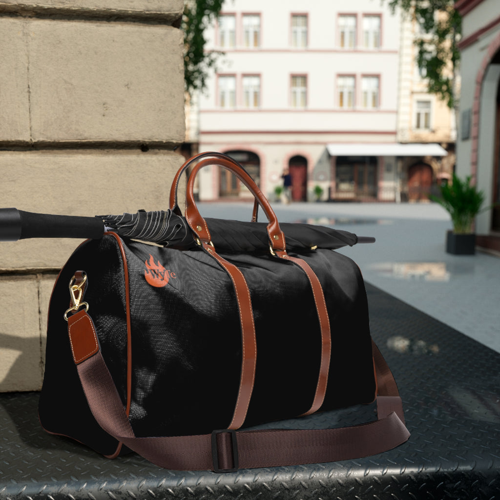 WyTe’ Flame Logo Waterproof Travel Duffel Bag
