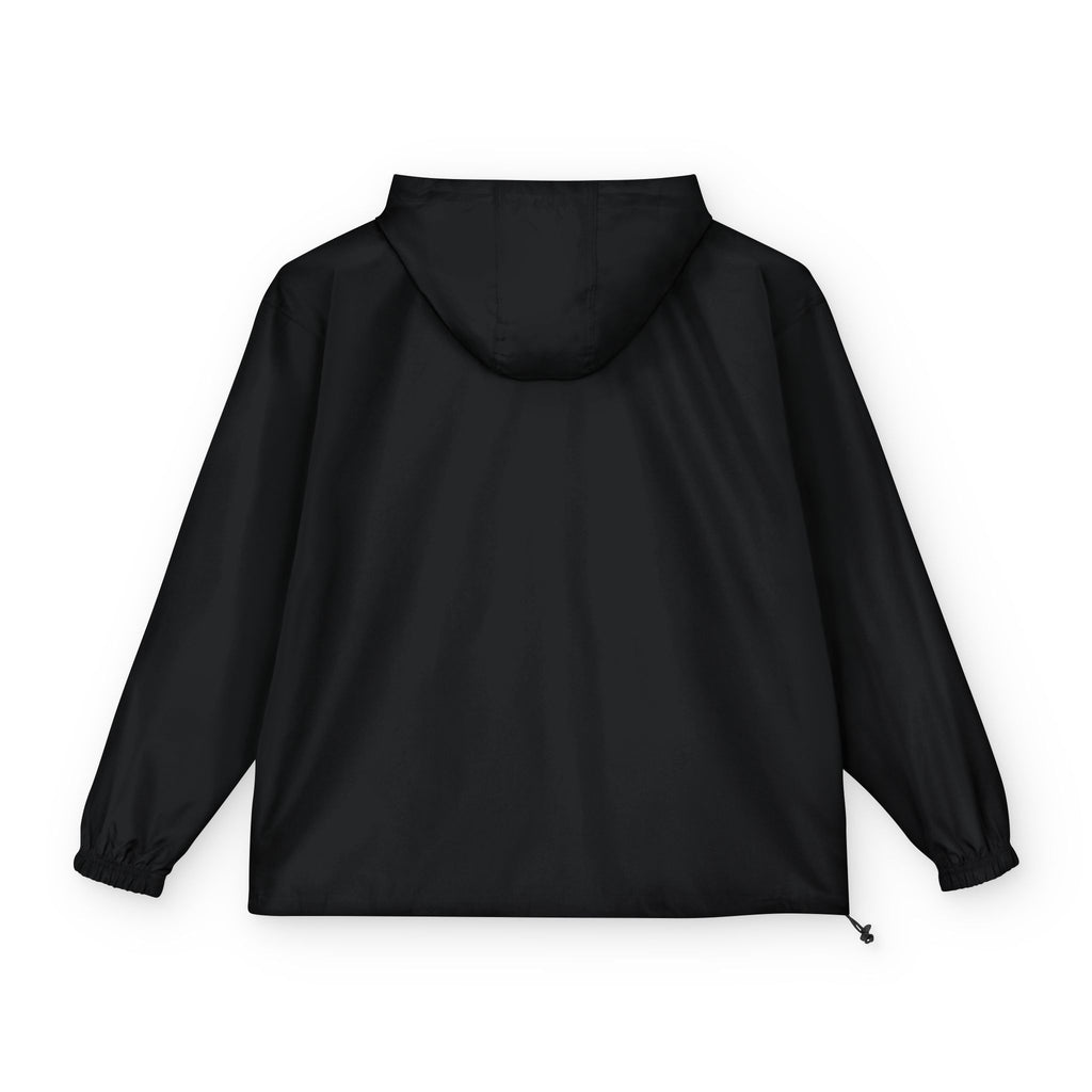 WyTe’ Packable Anorak Jacket – Lightweight Hooded Windbreaker in Vibrant Orange