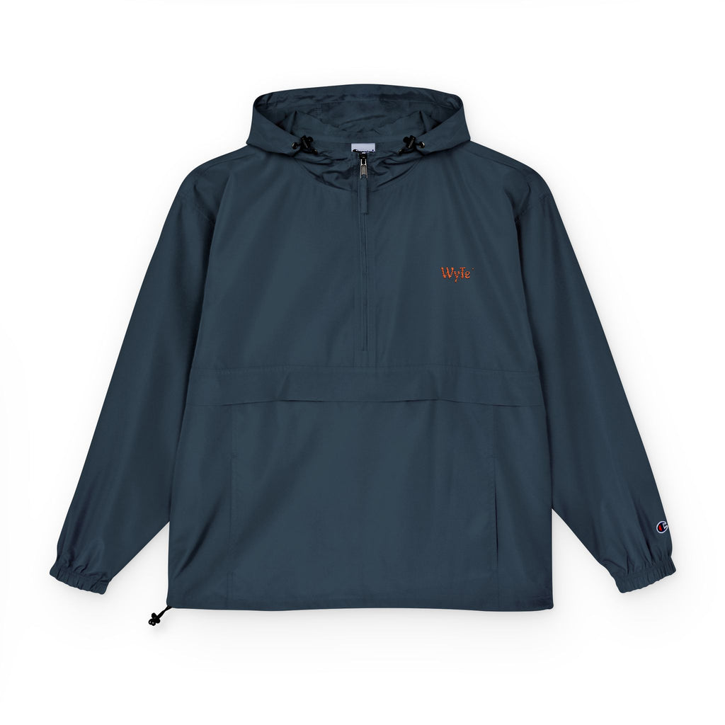 WyTe’ Packable Anorak Jacket – Lightweight Hooded Windbreaker in Vibrant Orange